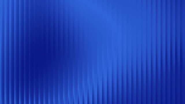 Abstract dark blue vertical ribbed pattern background with smooth looping wave motion animation.