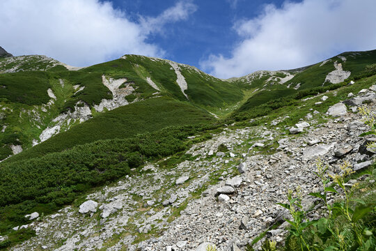 Climbing Mt. Tateyama, Nagano, Toyama, Japan