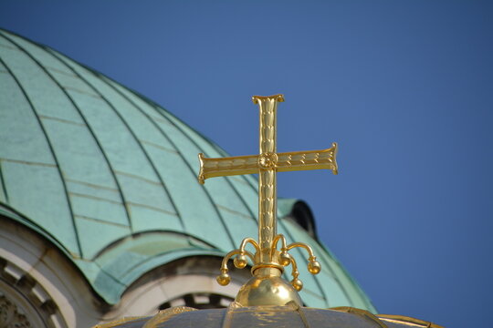 kirche, Alexander-Newski-Kathedrale, gold, religion, Sofia, Bulgarien, architektur, emporragen, himmel, sehensw&uuml;rdigkeit, bauwerk, cathedrale, stadt, kirchturm, alt, dach, orientierungspunkt, anreisen