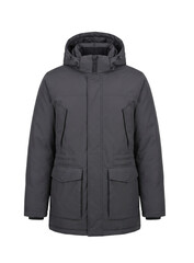 Men's Winter Parka Jacket © maximon4ik