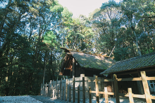 伊勢神宮の美しい風景