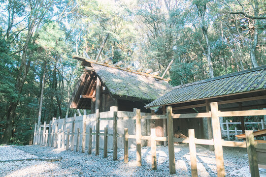 伊勢神宮の美しい風景