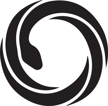 Modern Minimalist Snake Icon Collection &ndash; Set of Unique Reptile Symbols