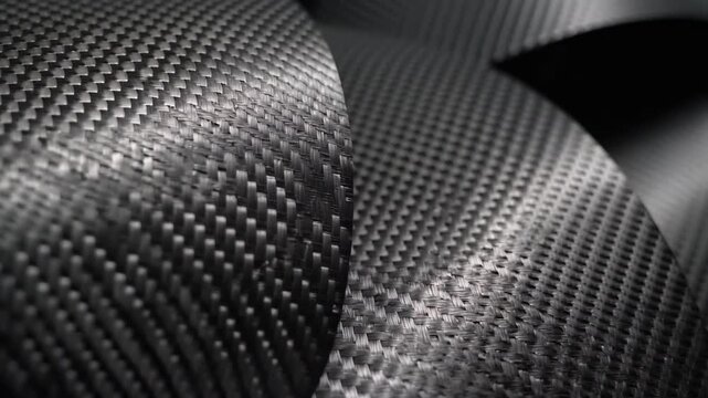 Carbon fiber texture close-up: abstract industrial background, for automotive and, tech weave