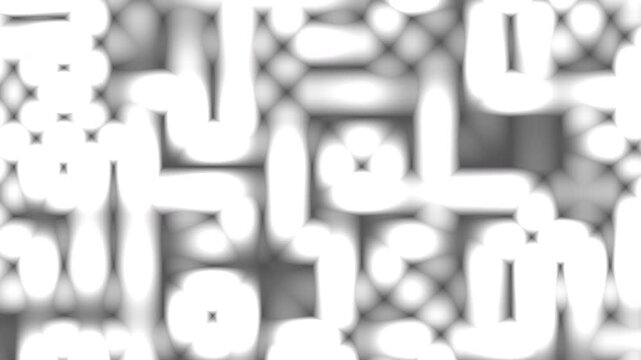 Abstract monochrome geometric cellular pattern background