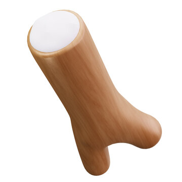 Miswak Toothbrush Branch 3D Illustrations