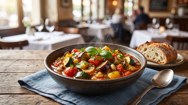 Ratatouille stew of summer veget