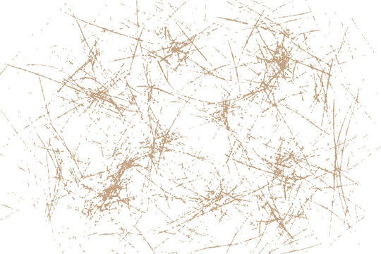 Vintage white and beige fine scribble texture. Vector grunge pattern for branding and card.