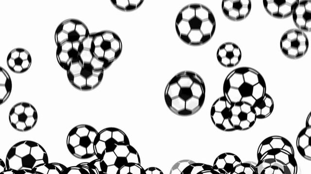 Soccer ball background with a dynamic sports theme, ideal for football events, games, and promotional designs