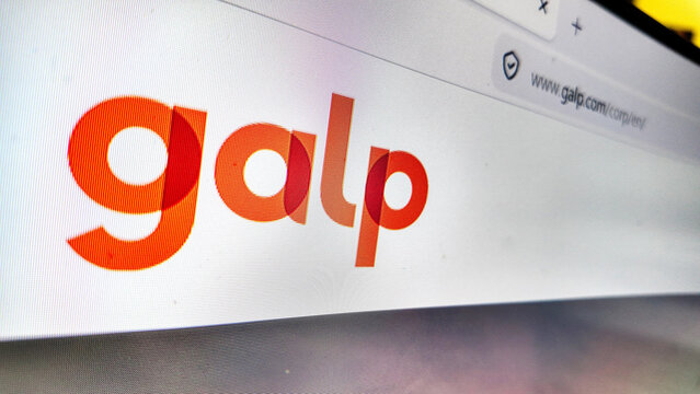 Dublin Ireland september 06 2026...a computer screen with galp website displayed...Galp (officially Galp Energia) is a major Portuguese multinational energy corporation headquartered in Lisbon