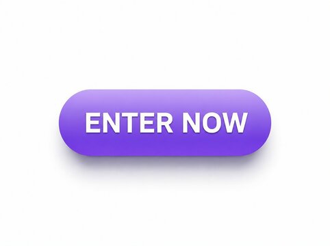 Purple call-to-action button with enter now text in modern design