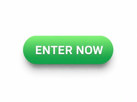 Green call to action button with white enter now text