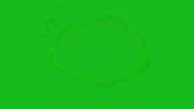 Dark cartoon storm cloud icon isolated on green background.