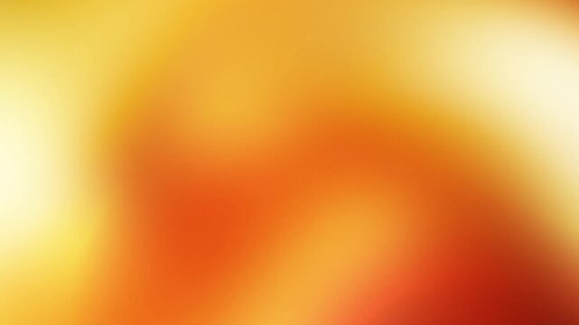 Warm fiery red orange and bright golden yellow gradient motion loop with smooth glowing liquid light flow Perfect for energetic video intros and overlays