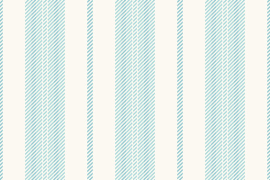 Froud textile fabric vector, slim background stripe texture. Aeco pattern seamless lines vertical in light and sea shell colors.