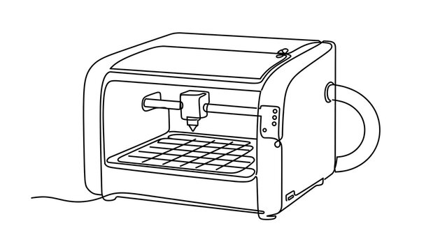 Coffee maker white background.