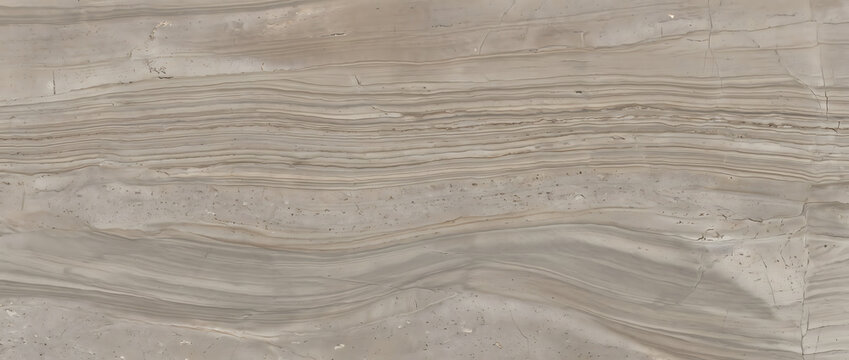 Beige sandstone texture with striated sedimentary layers and wavy stone grain forming a natural rustic background for interior design