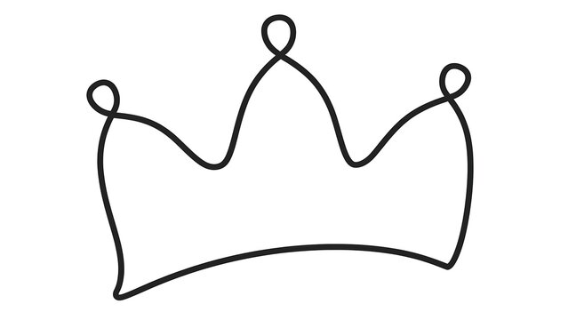 Crown icon white background royalty.