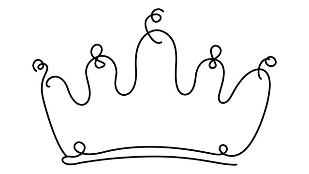 Crown icon white background royalty.