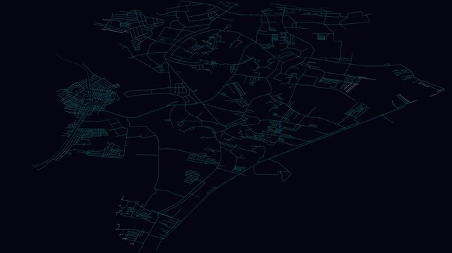 Taguig City, Philippines, City Infrastructure Expansion Animation, Urban Visualization Technology