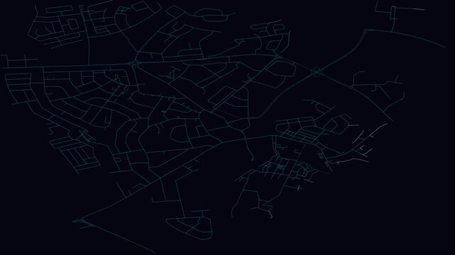 Lilongwe, Malawi, City Infrastructure Expansion Animation, Urban Visualization Technology