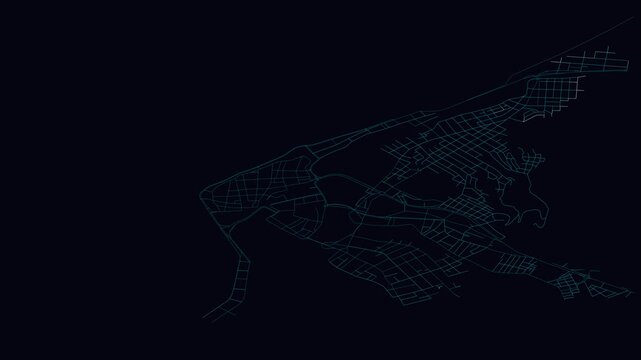 Cartagena, Colombia, City Infrastructure Expansion Animation, Urban Visualization Technology