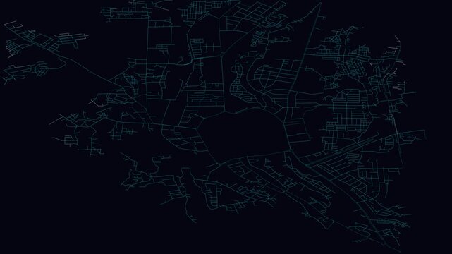 Bogor, Indonesia, City Infrastructure Expansion Animation, Urban Visualization Technology