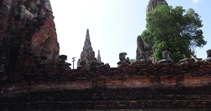 Wat Chai Watthanaram is a magnificent restored temple ruin located off Ayutthaya's city island in the western area in Ban Pom Sub-district. Ayutthaya Thailand