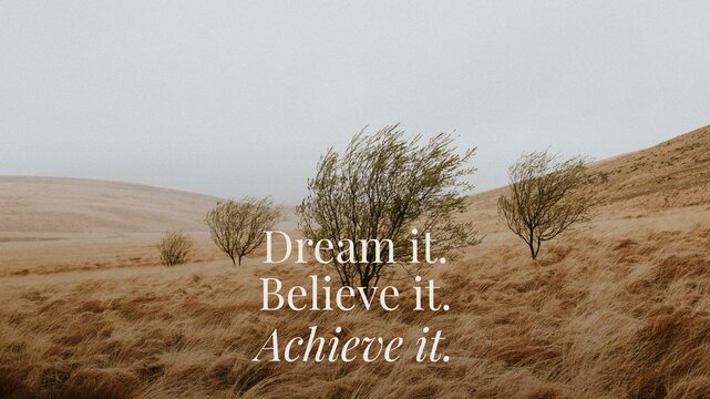 Motivational quote blog banner template