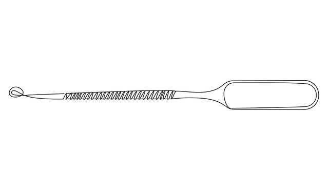 Dental surgical instrument white background.
