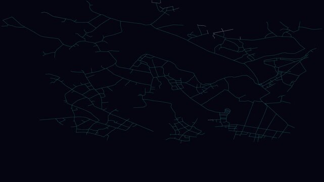 Thanh H&oacute;a, Vietnam, City Infrastructure Expansion Animation, Urban Visualization Technology
