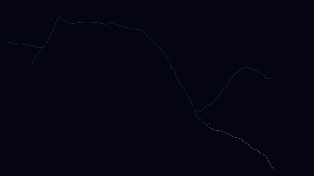 Quer&eacute;taro, Mexico, City Infrastructure Expansion Animation, Urban Visualization Technology