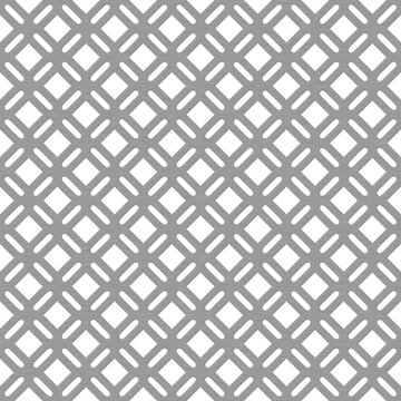 Seamless perforated metal weave pattern on transparent background