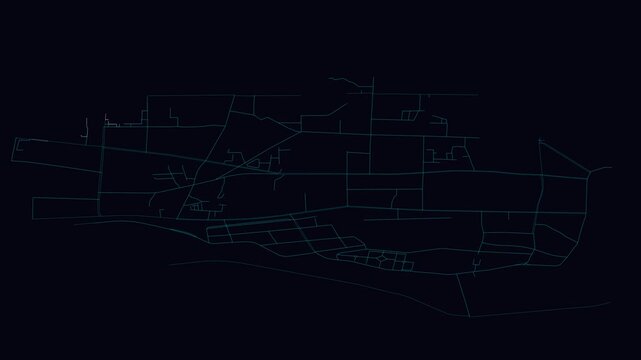 Lhasa, China, City Infrastructure Expansion Animation, Urban Visualization Technology