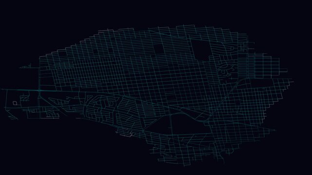 Hermosillo, Mexico, City Infrastructure Expansion Animation, Urban Visualization Technology