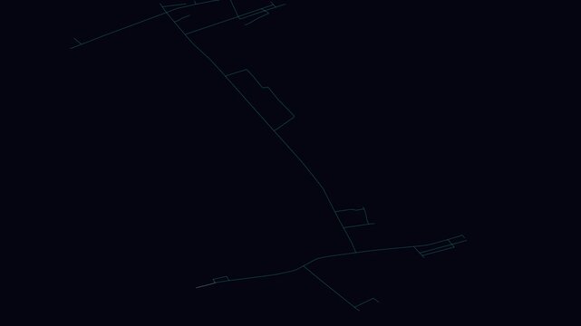 Gongzhuling, China, City Infrastructure Expansion Animation, Urban Visualization Technology