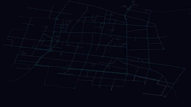 Fuyang, China, City Infrastructure Expansion Animation, Urban Visualization Technology
