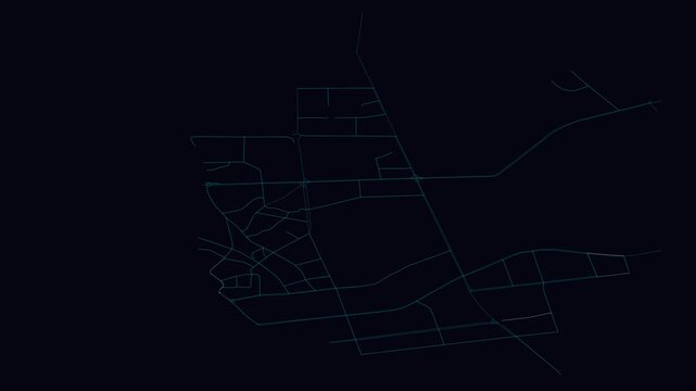 Daye, China, City Infrastructure Expansion Animation, Urban Visualization Technology
