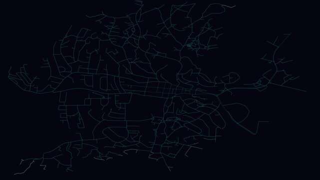Blantyre, Malawi, City Infrastructure Expansion Animation, Urban Visualization Technology