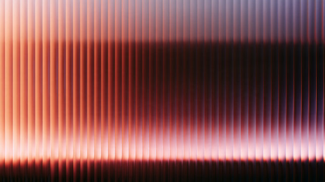 Abstract Vertical Ribbed Texture with Warm Gradient Lighting