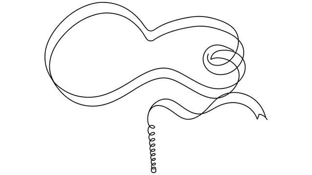 Minimalist line art design white background.