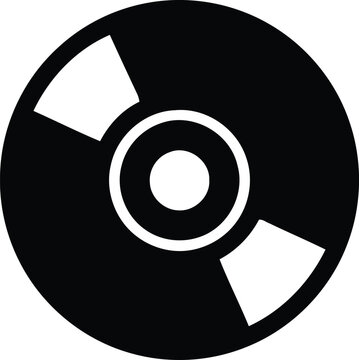 cd dvd icon design vector  for move web icon