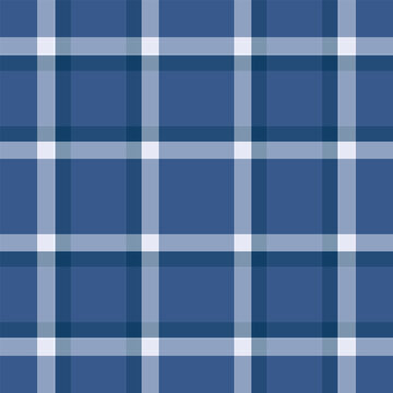 Long texture background seamless, kid fabric pattern vector. Finish plaid tartan check textile in blue and pastel colors.