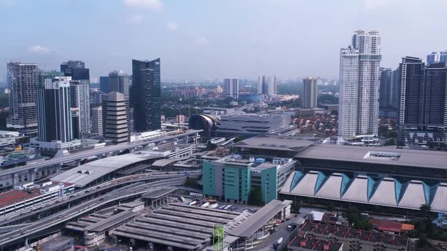 4K video of the daytime Johor Bahru cityscape in Malaysia. Let's explore the beautiful Johor Bahru cityscape.