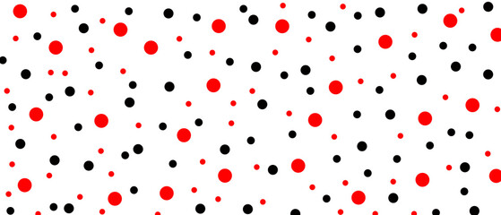 Random dots texture. small polka dot seamless pattern background. Suitable for children’s textiles, nursery decor, baby products, gift wrapping, wallpapers, stationery, and modern branding.  © Linda