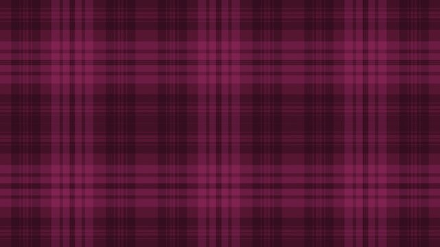 Dark Purple Plaid Tartan Fabric, Check pattern without seams, vector illustration