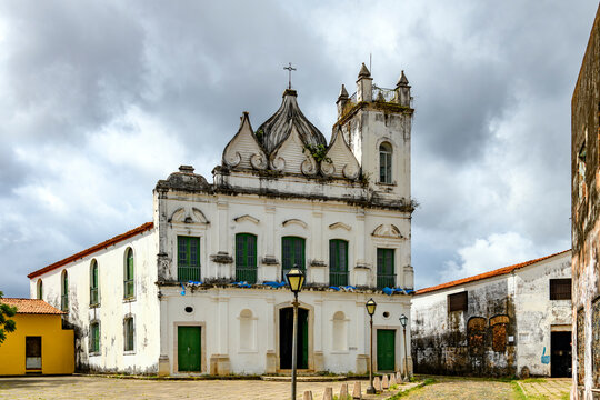 The historic Church  of Sao Jose do Desterro in Sao Luis, built in 1618, is one of the oldest in the city.