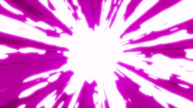 Purple Fire Speedline anime, cartoon style, manga