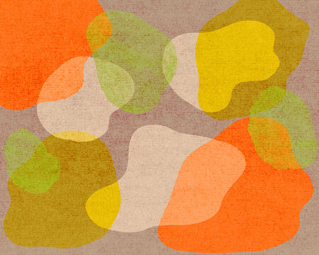 Abstract background design summer hues