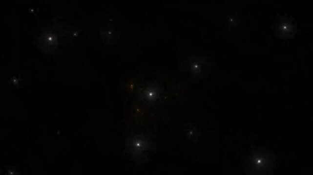 Cosmic nebula with star cluster formation in deep space with vibrant gas clouds and stellar remnants